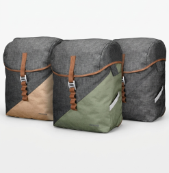 Racktime Mia sideveske 17.5 liter vannavvisende sykkelveske